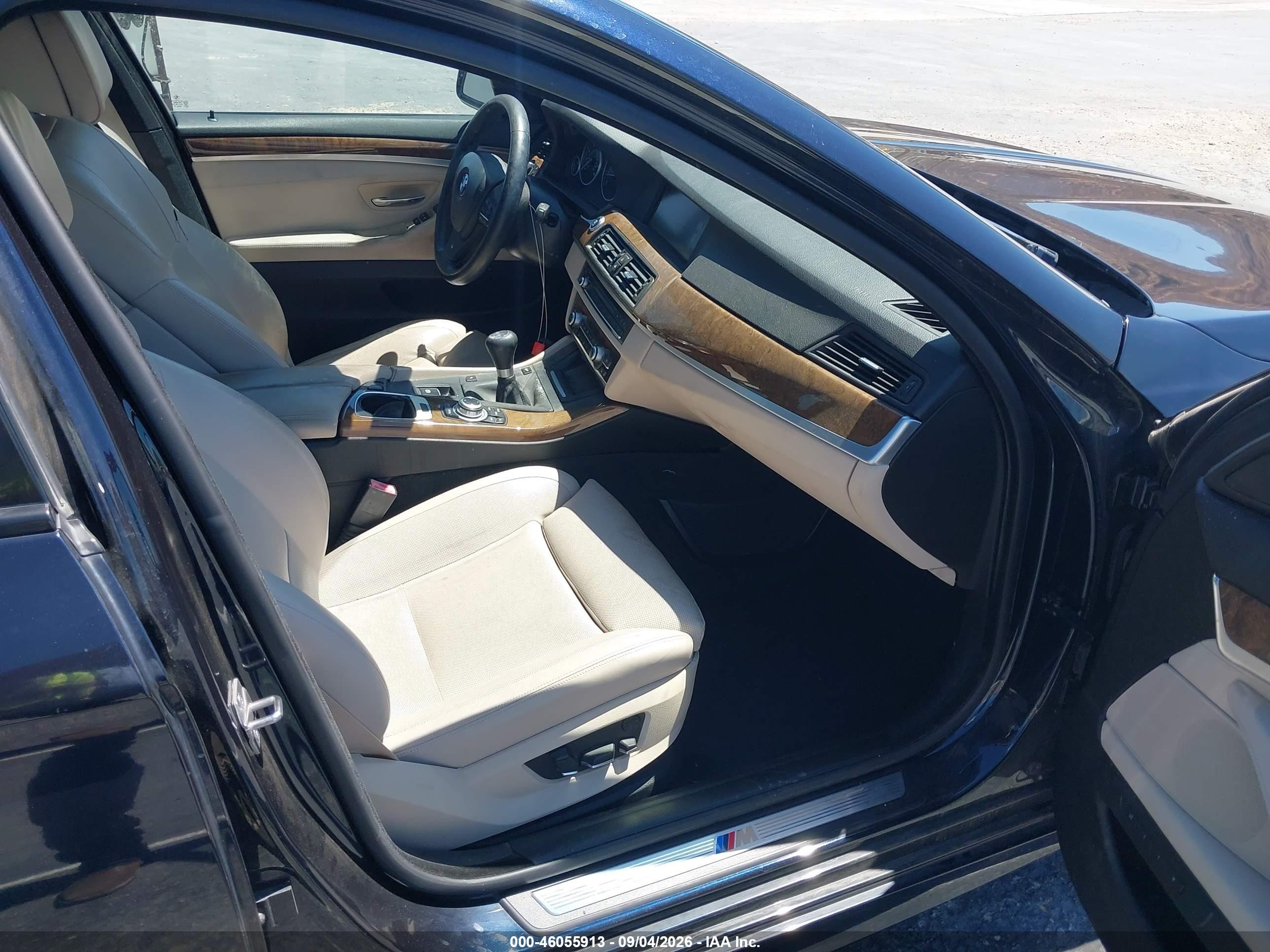 2013 Bmw 550i   Blue vin: WBAFR9C59DC271538