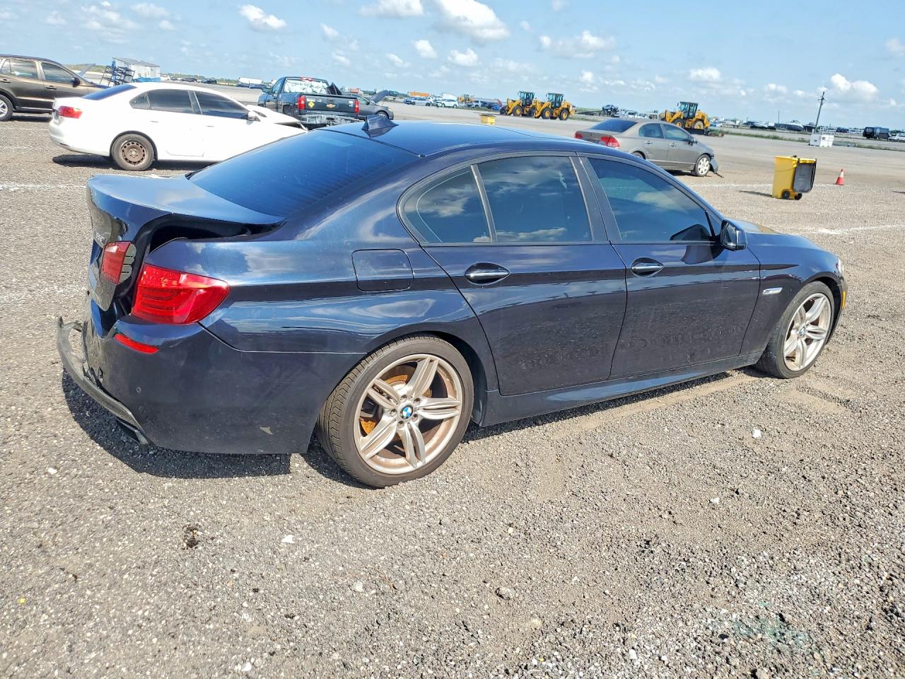 2013 Bmw 550 I Black vin: WBAFR9C59DD226836