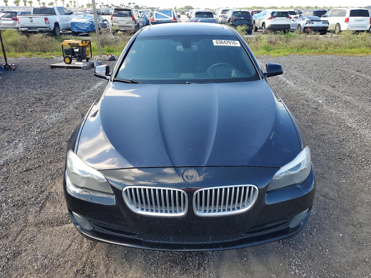 2013 Bmw 550 I Black vin: WBAFR9C59DD226836