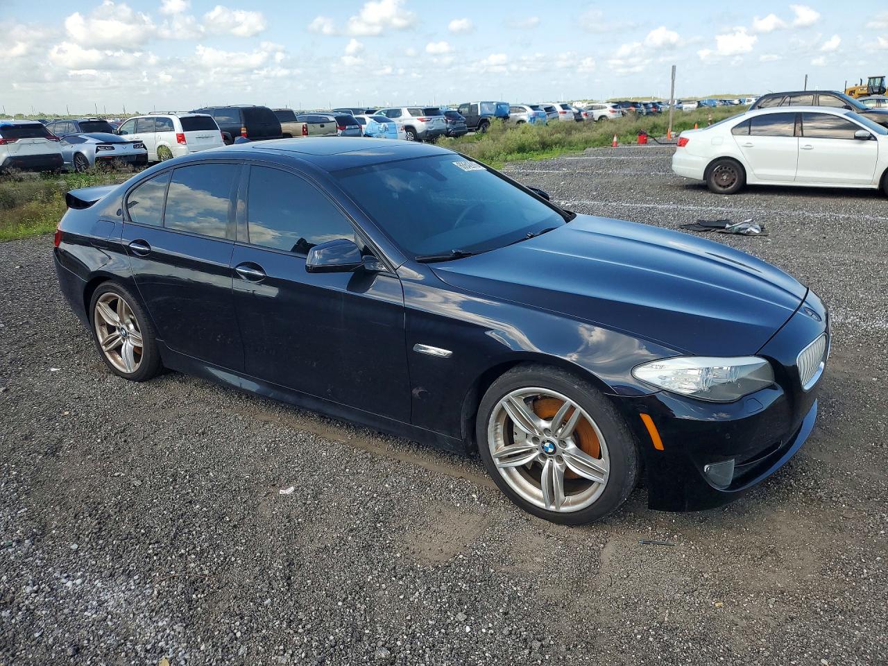 2013 Bmw 550 I Black vin: WBAFR9C59DD226836