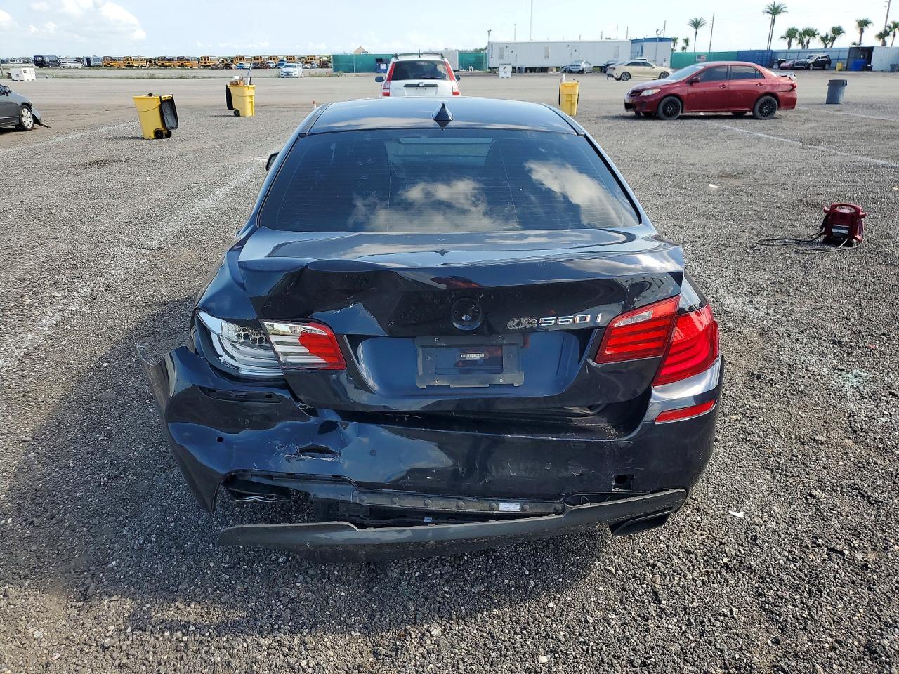 2013 Bmw 550 I Black vin: WBAFR9C59DD226836