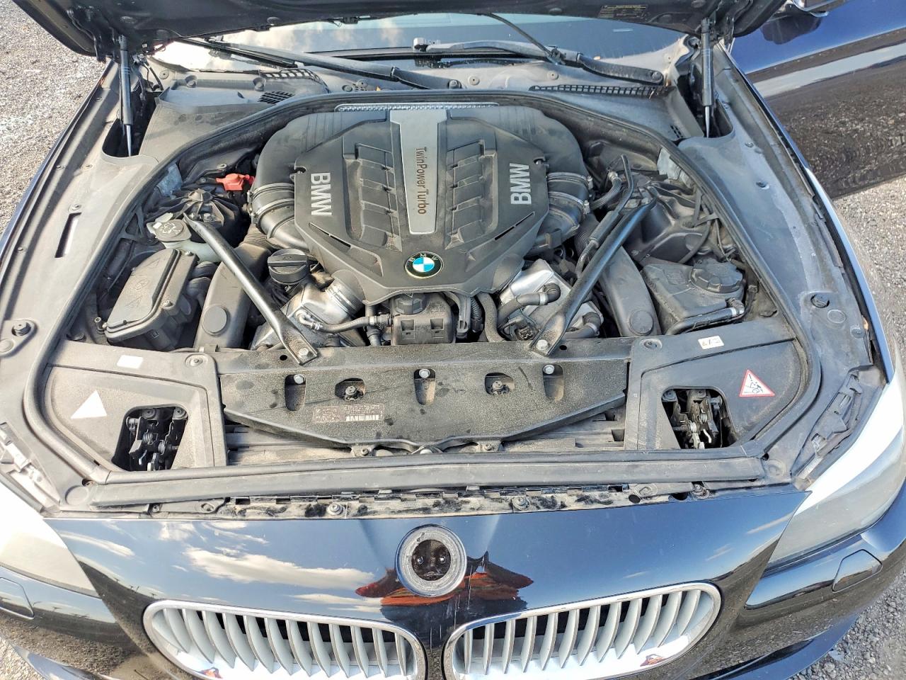 2013 Bmw 550 I Black vin: WBAFR9C59DD226836