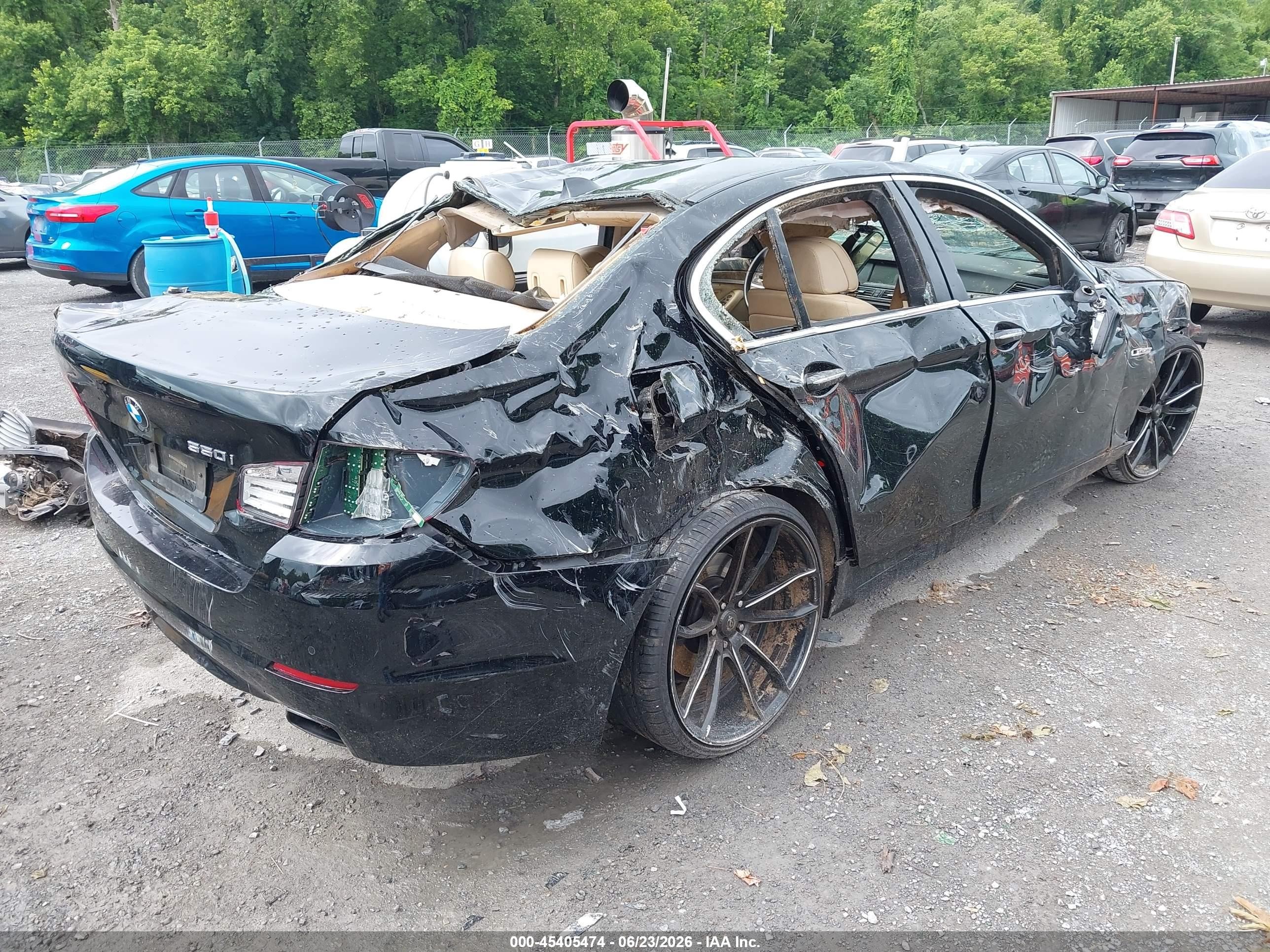 2011 Bmw 550i Black vin: WBAFR9C5XBC757787