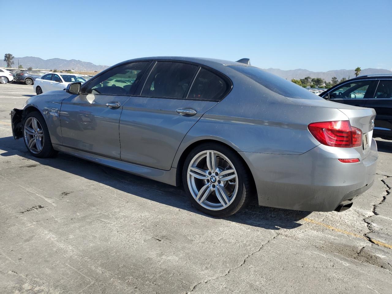 2012 Bmw 550 I Gray vin: WBAFR9C5XCDX78926