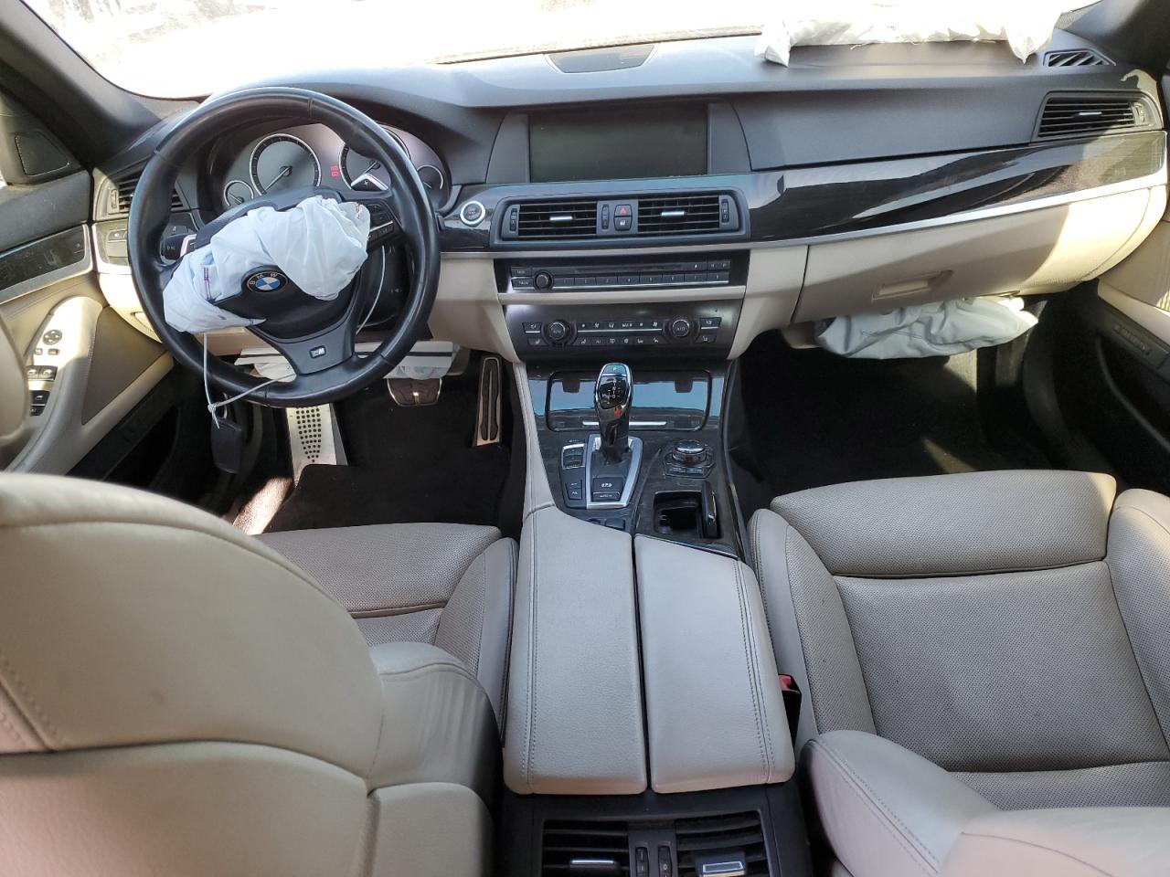 2012 Bmw 550 I Gray vin: WBAFR9C5XCDX78926