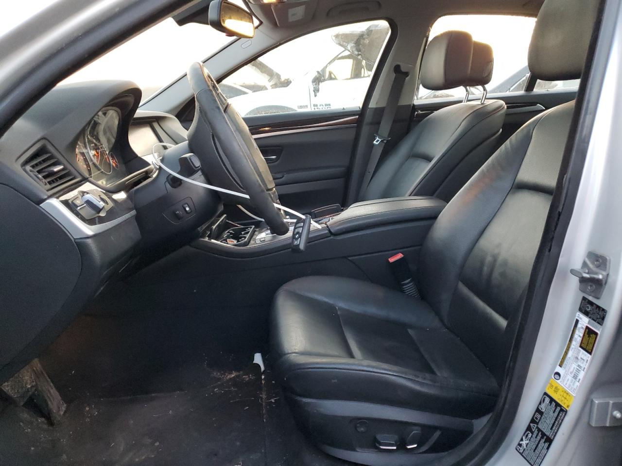 2011 Bmw 535 Xi Silver vin: WBAFU7C50BC780076