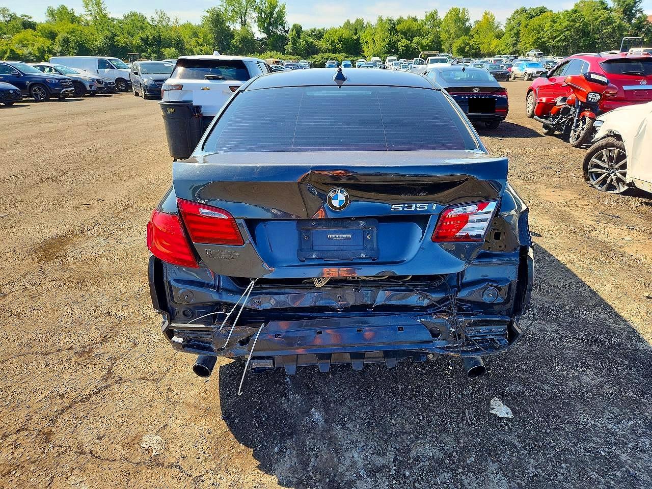 2011 Bmw 535 Xi Black vin: WBAFU7C50BC869727