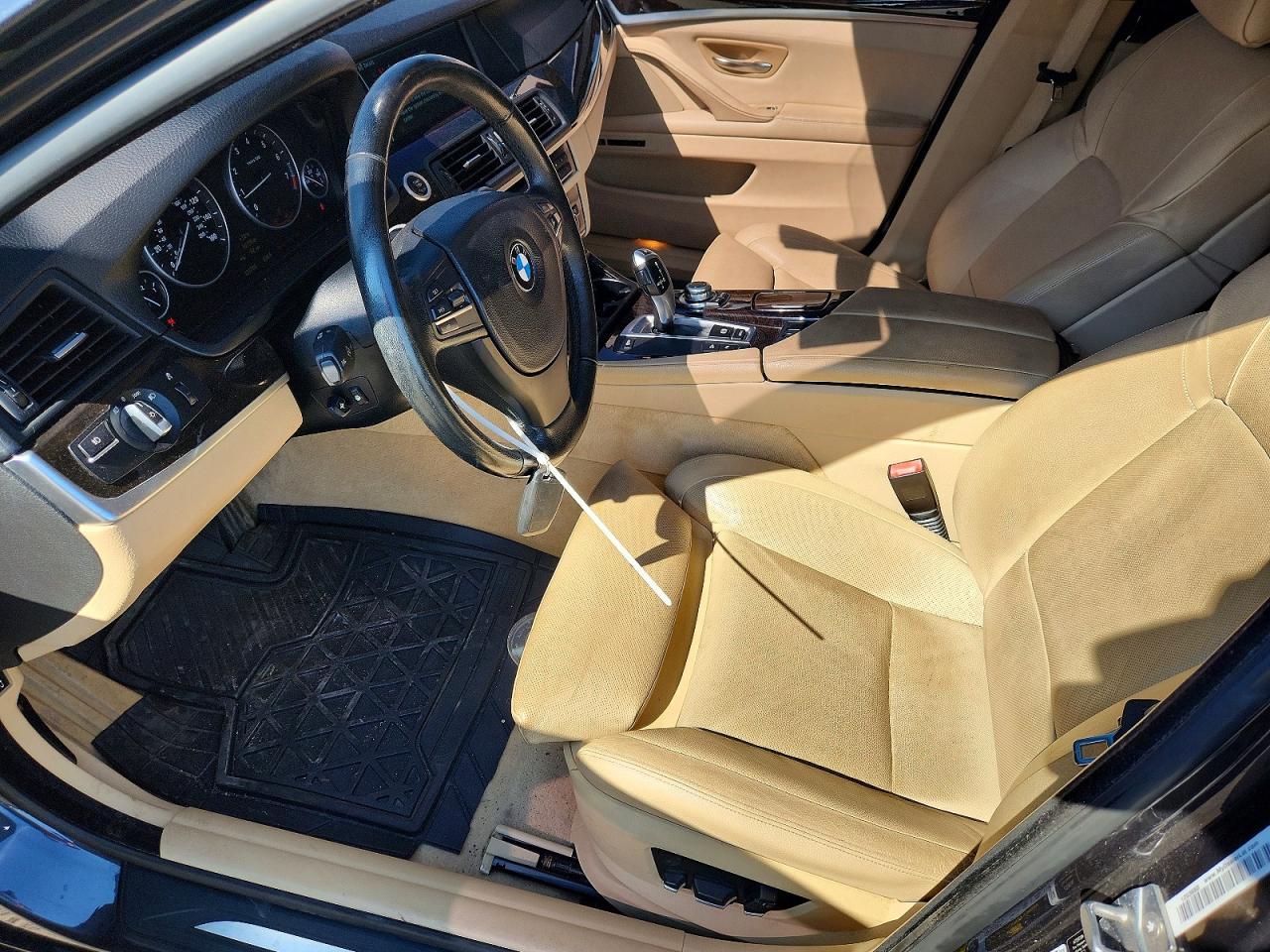 2011 Bmw 535 Xi Black vin: WBAFU7C50BC869727