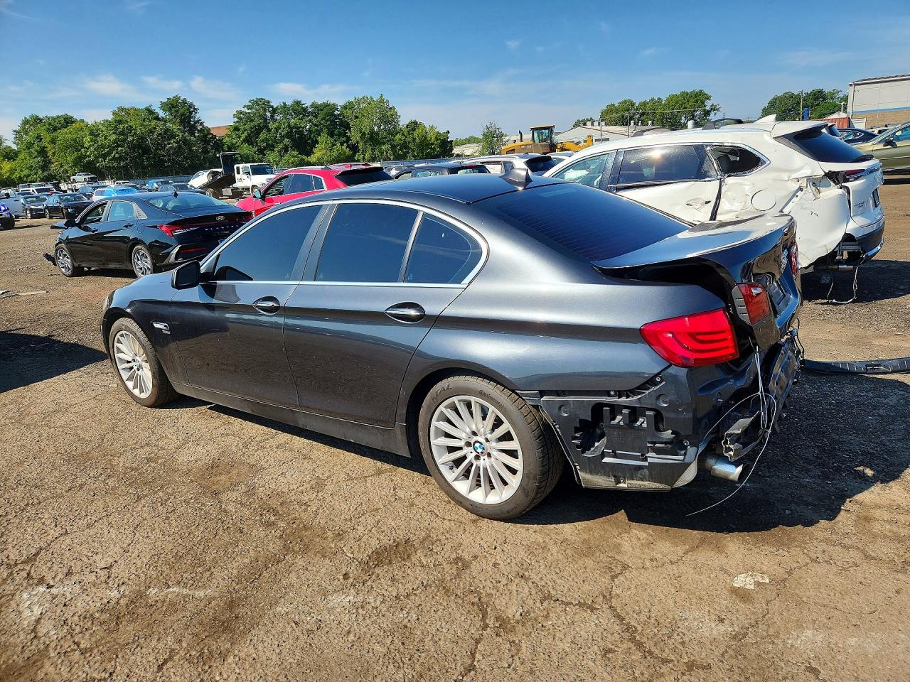 2011 Bmw 535 Xi Black vin: WBAFU7C50BC869727