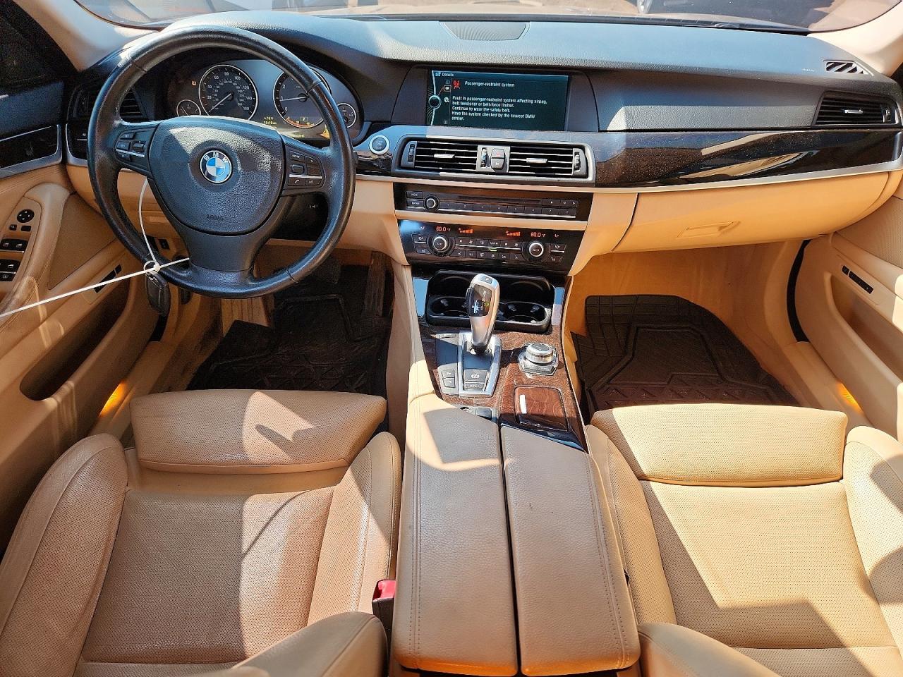 2011 Bmw 535 Xi Black vin: WBAFU7C50BC869727