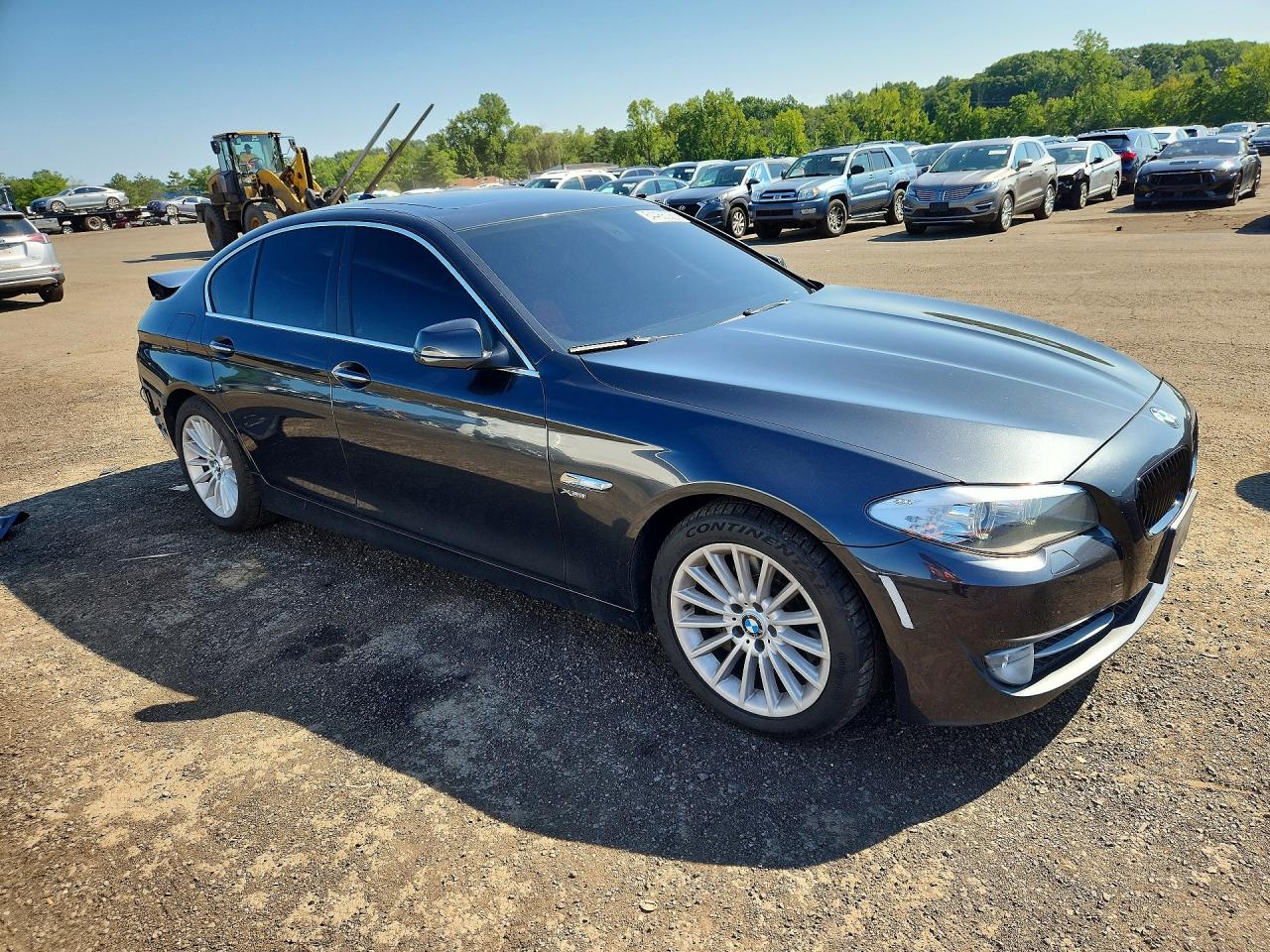 2011 Bmw 535 Xi Black vin: WBAFU7C50BC869727