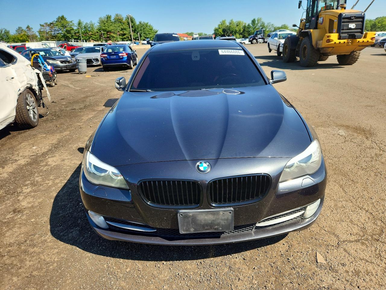 2011 Bmw 535 Xi Black vin: WBAFU7C50BC869727