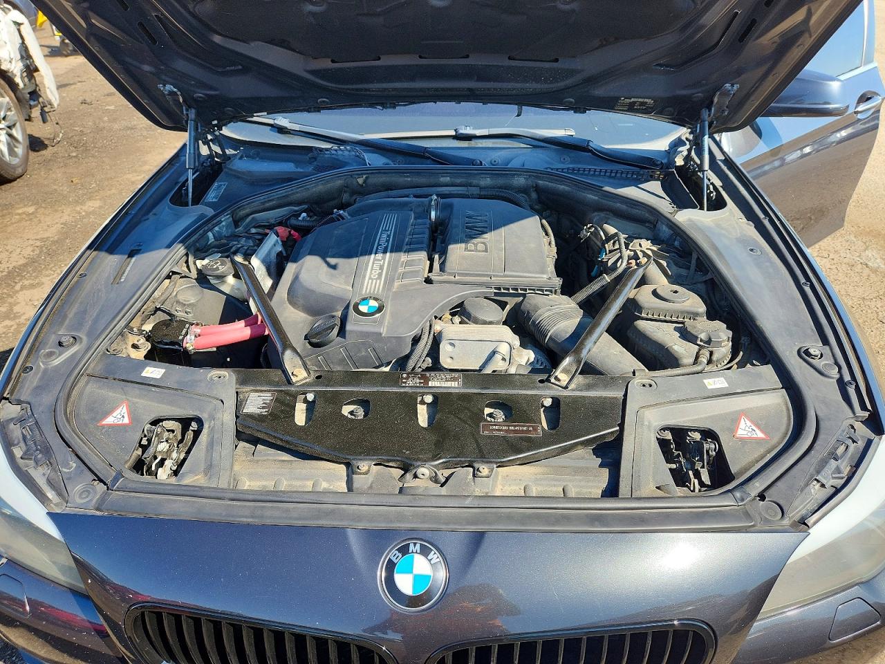 2011 Bmw 535 Xi Black vin: WBAFU7C50BC869727