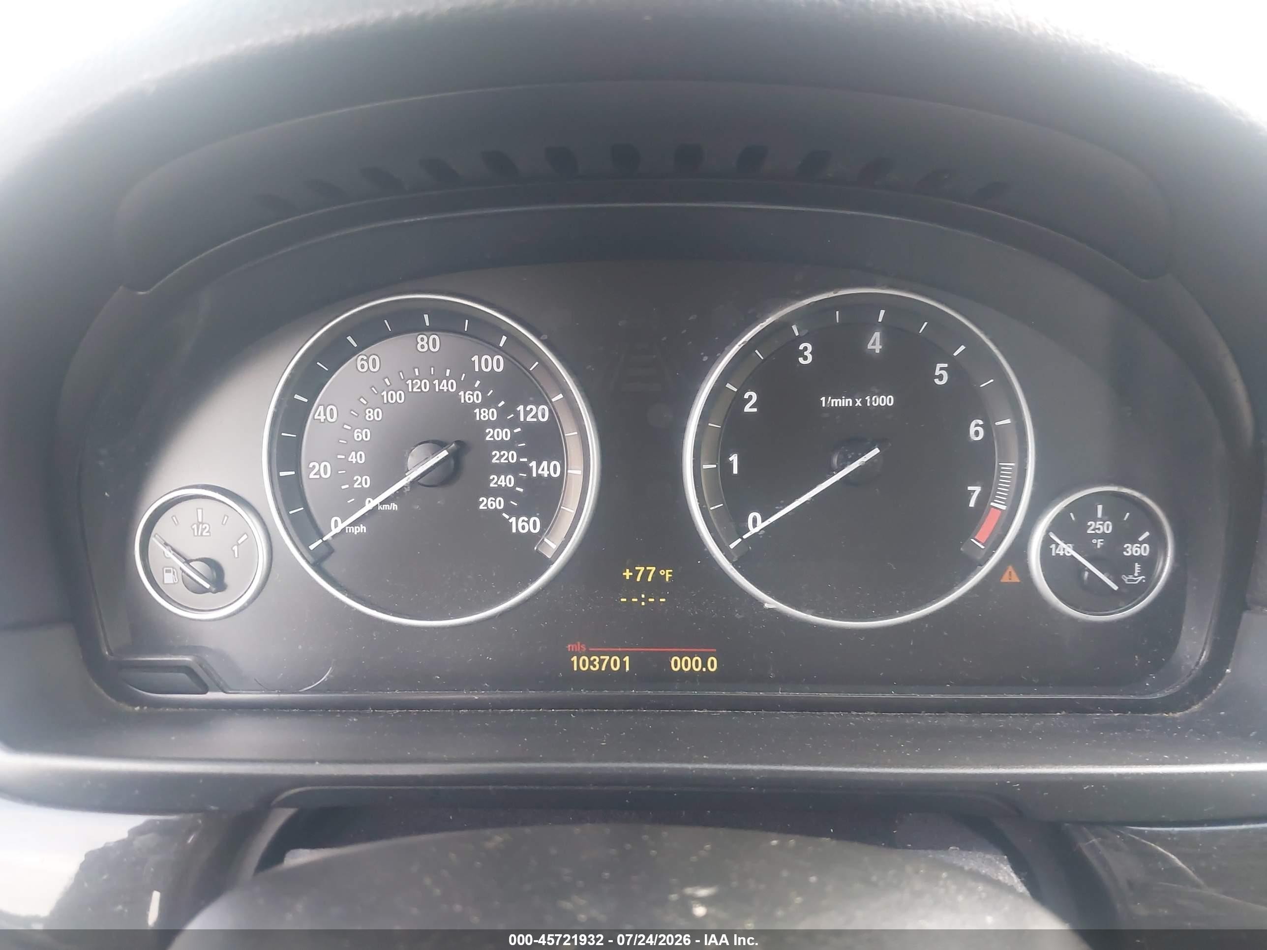 2011 Bmw 535i Xdrive Gray vin: WBAFU7C50BC874281