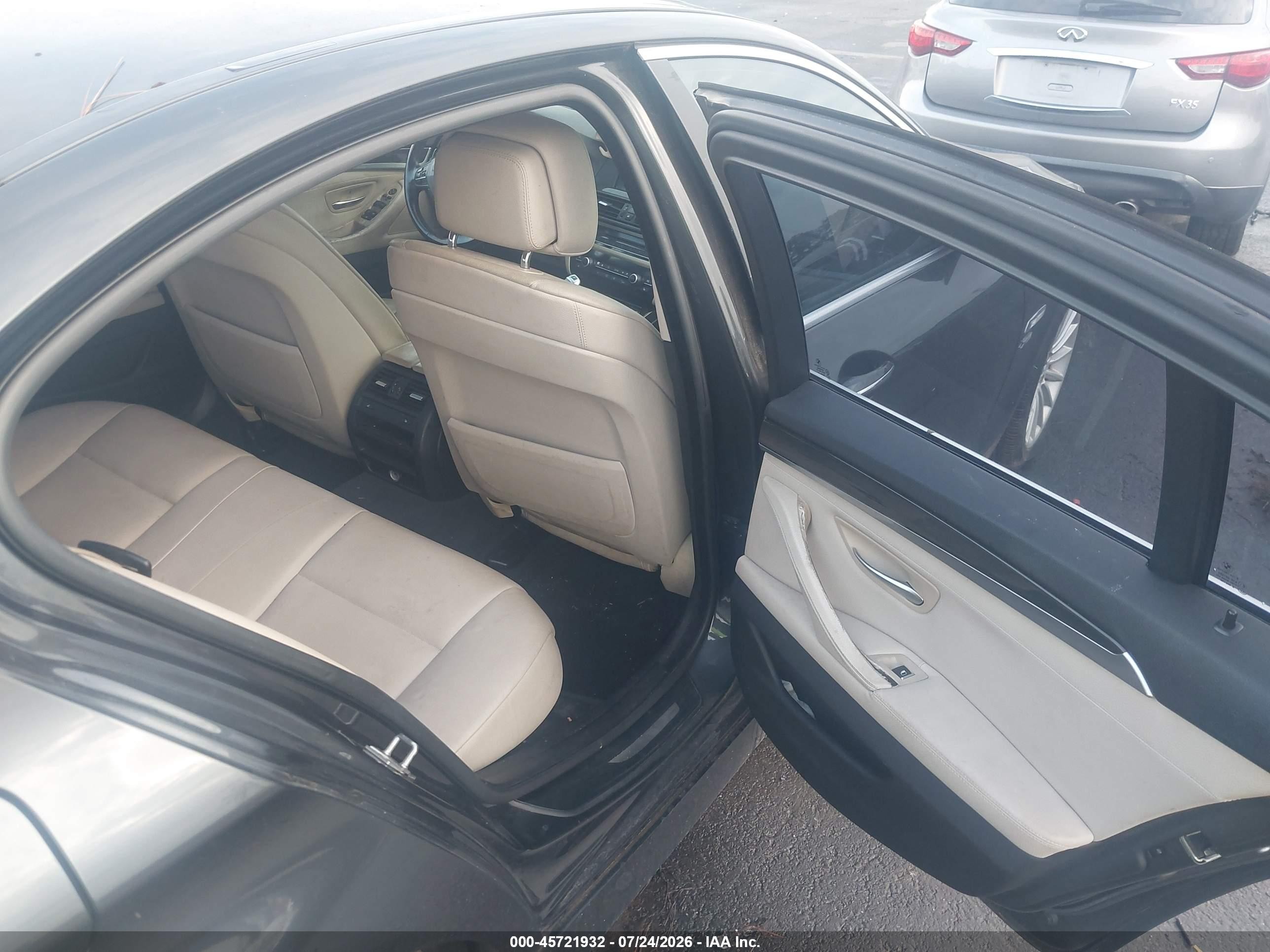 2011 Bmw 535i Xdrive Gray vin: WBAFU7C50BC874281