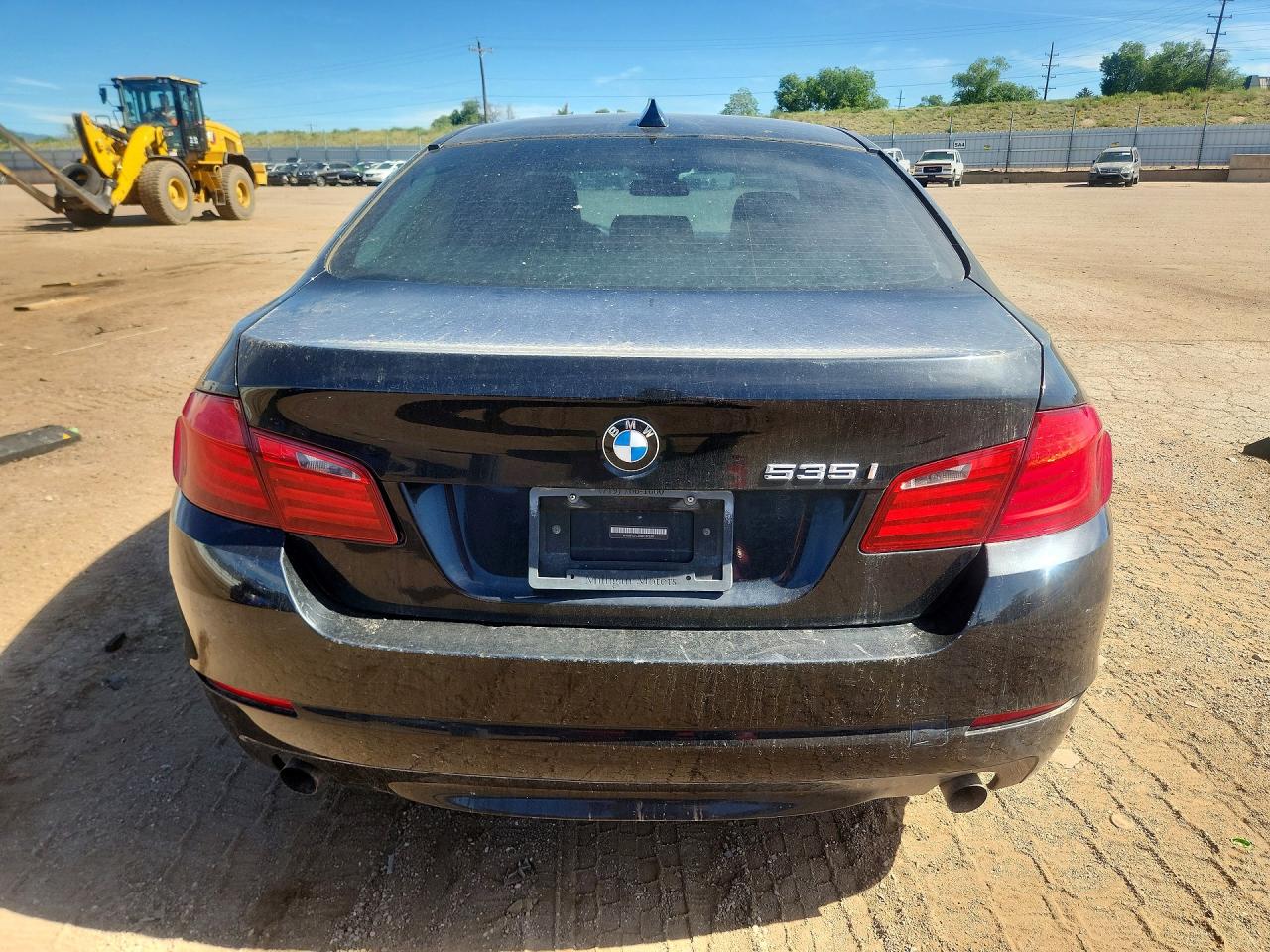 2011 Bmw 535 Xi Black vin: WBAFU7C50BC875317