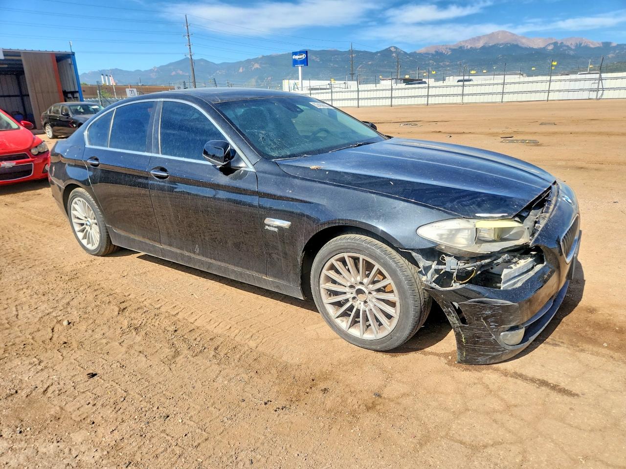 2011 Bmw 535 Xi Black vin: WBAFU7C50BC875317