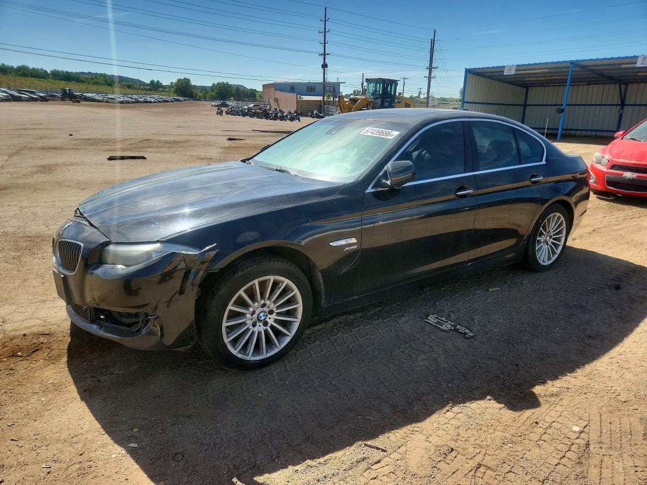 2011 Bmw 535 Xi Black vin: WBAFU7C50BC875317