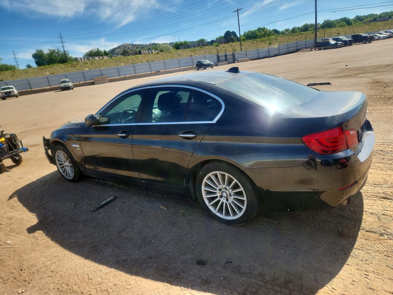 2011 Bmw 535 Xi Black vin: WBAFU7C50BC875317