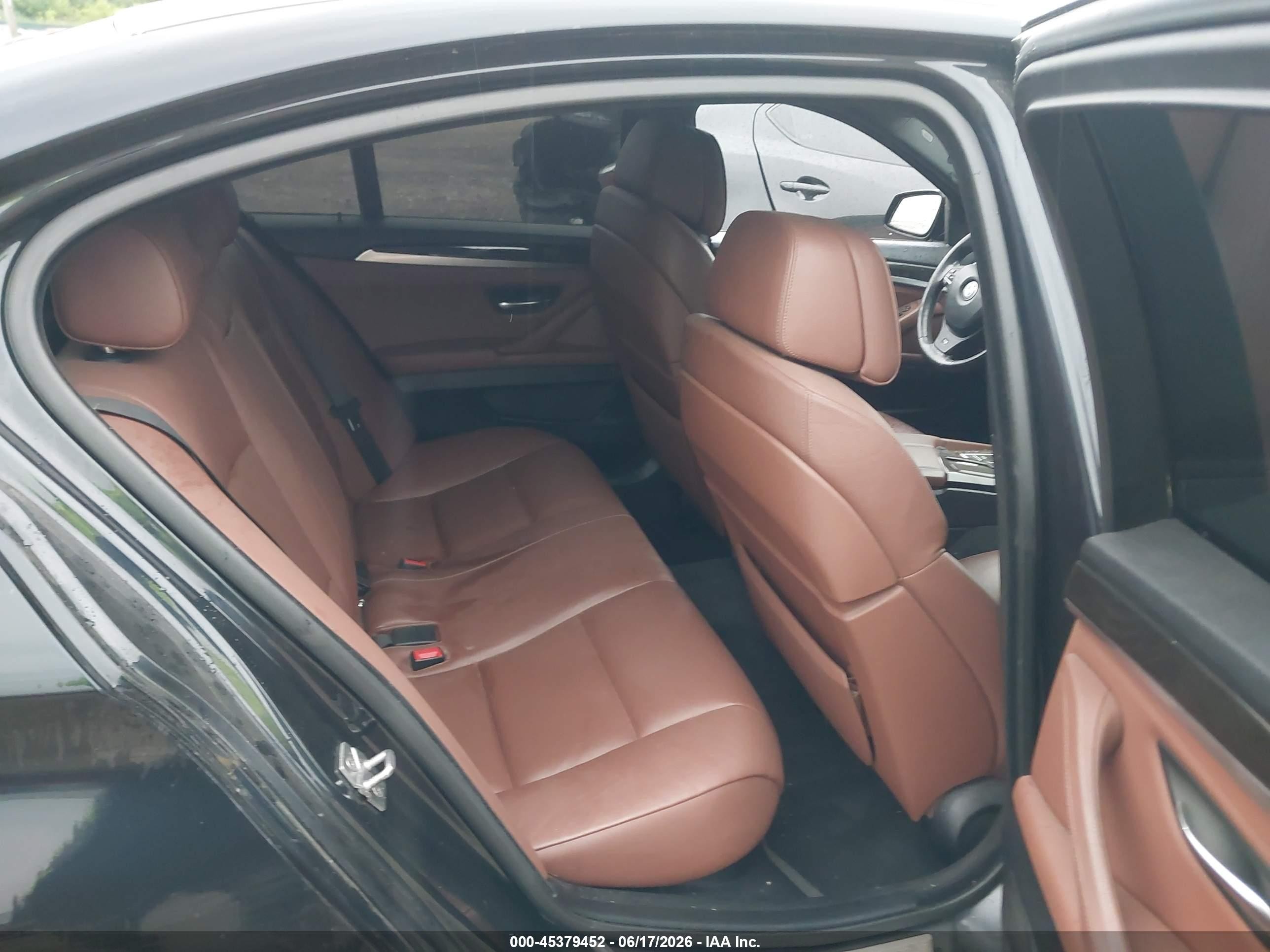 2012 Bmw 535i Xdrive Dark Blue vin: WBAFU7C50CDU56699