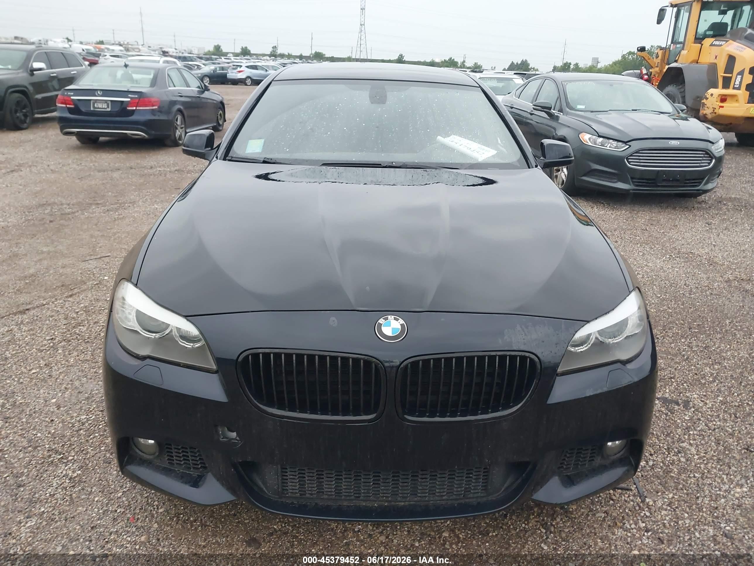 2012 Bmw 535i Xdrive Dark Blue vin: WBAFU7C50CDU56699