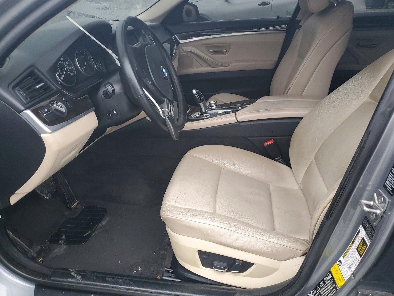 2012 Bmw 535 Xi Silver vin: WBAFU7C50CDU59649