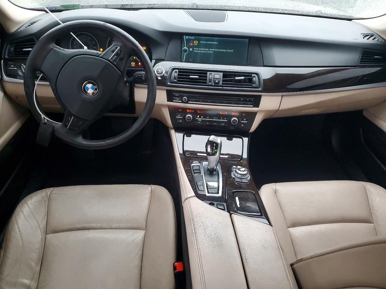 2012 Bmw 535 Xi Silver vin: WBAFU7C50CDU59649