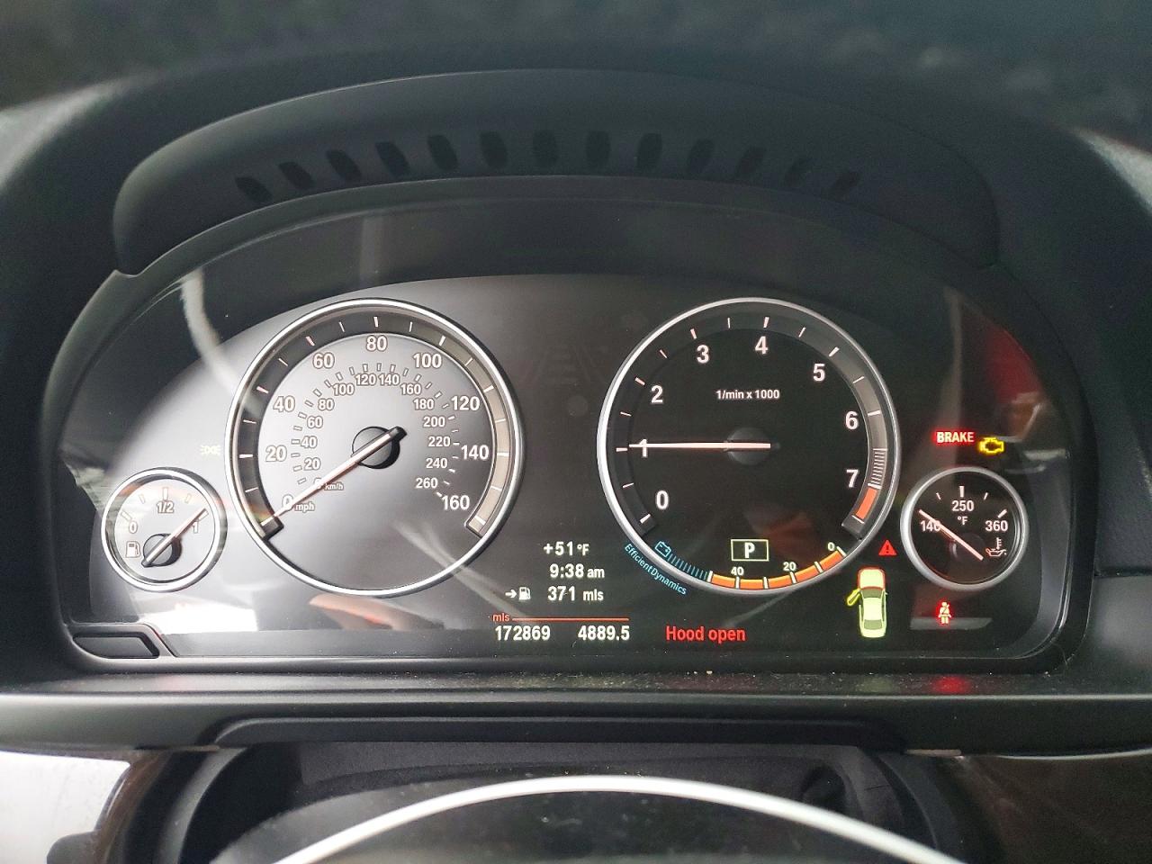 2012 Bmw 535 Xi Silver vin: WBAFU7C50CDU59649