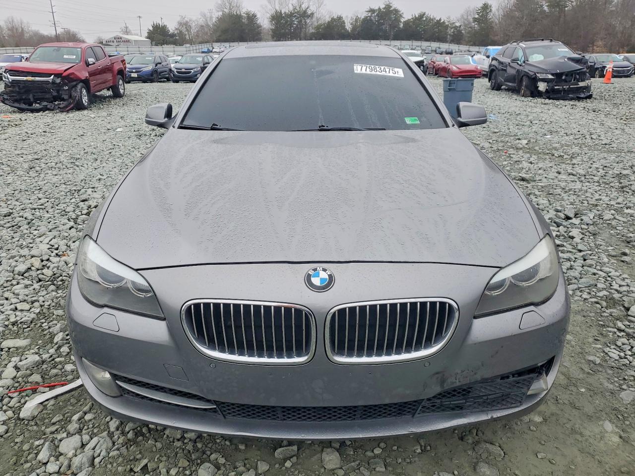 2012 Bmw 535 Xi Silver vin: WBAFU7C50CDU59649