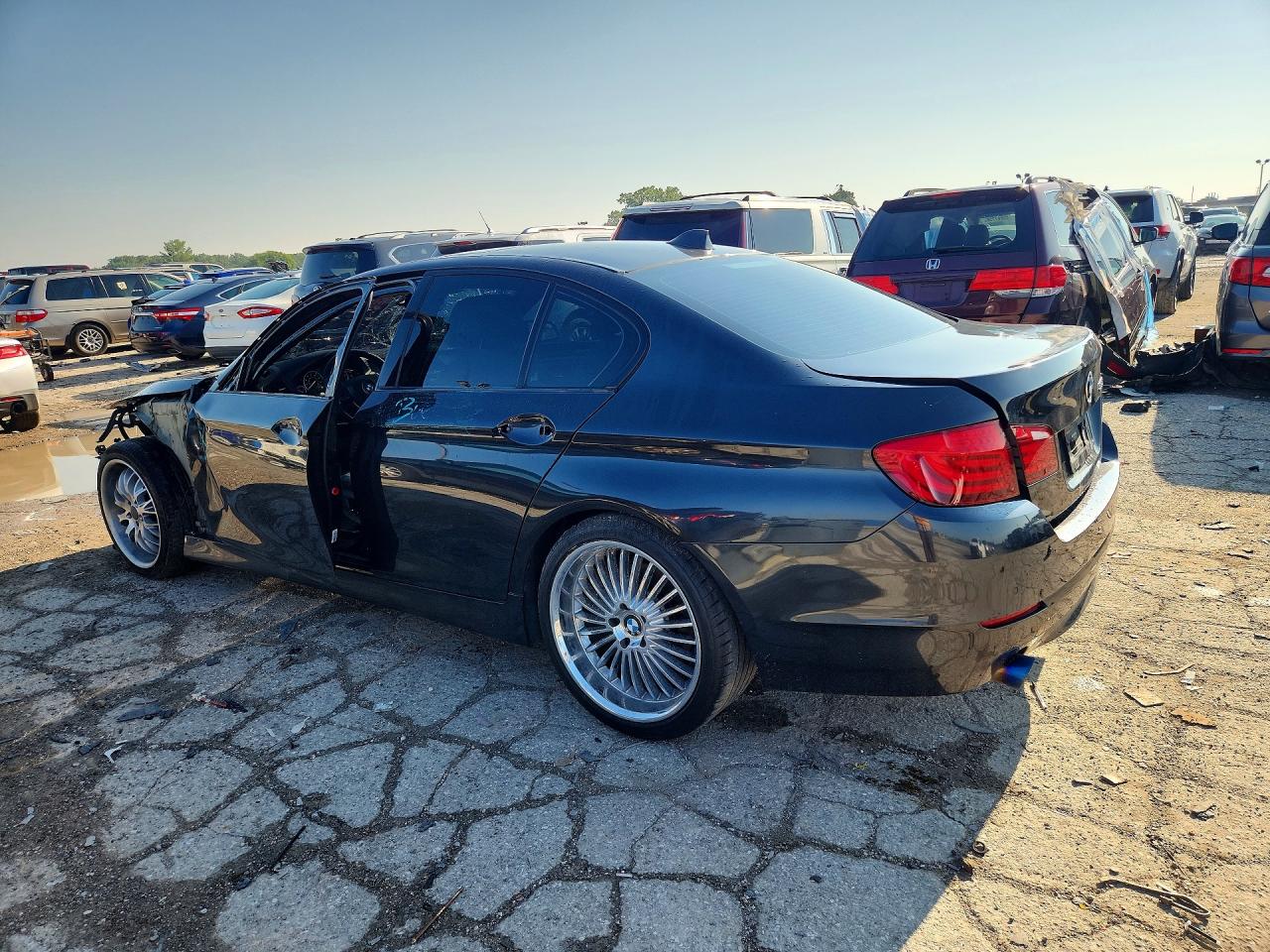 2012 Bmw 535 Xi Black vin: WBAFU7C50CDU59800