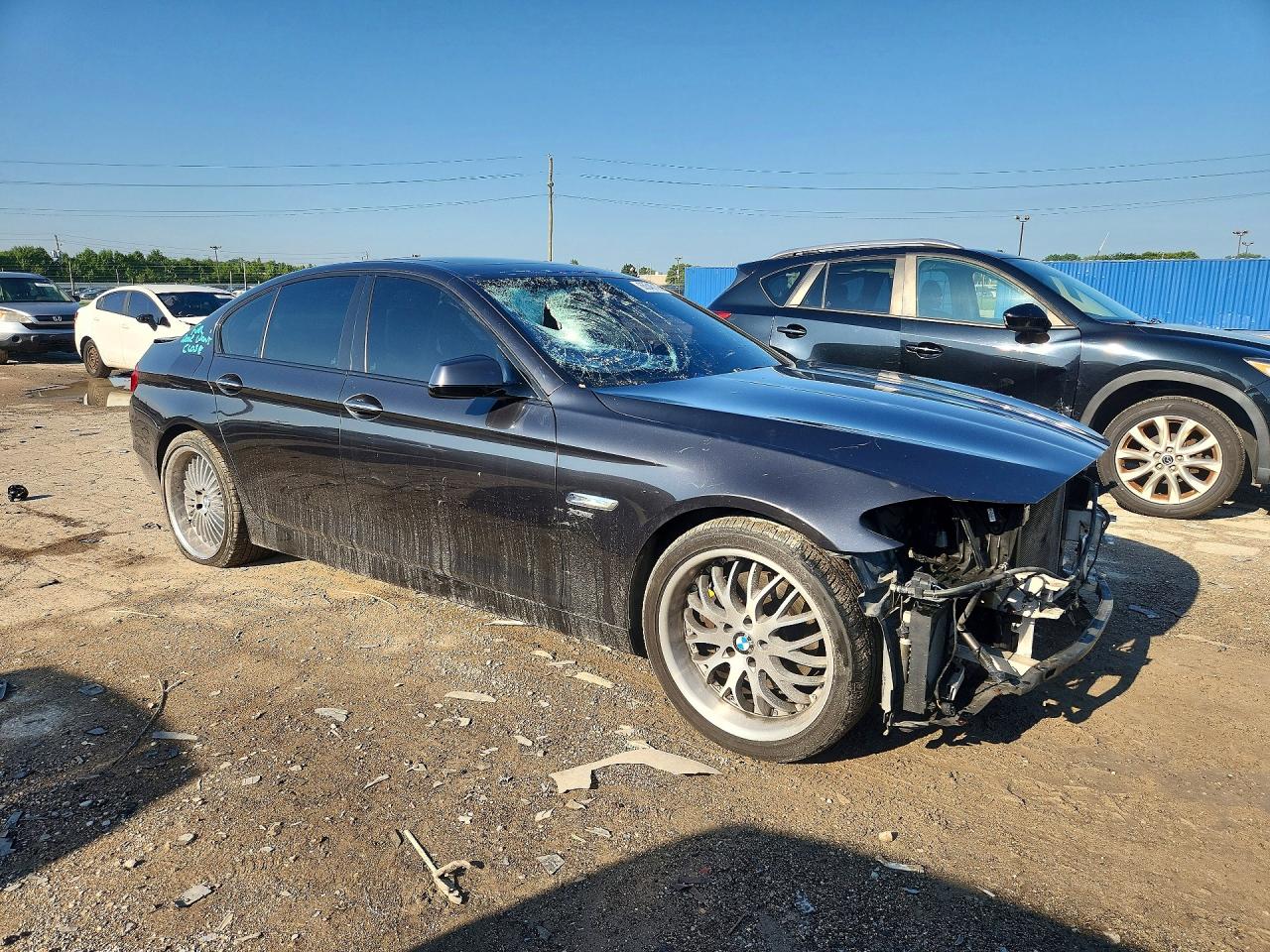 2012 Bmw 535 Xi Black vin: WBAFU7C50CDU59800