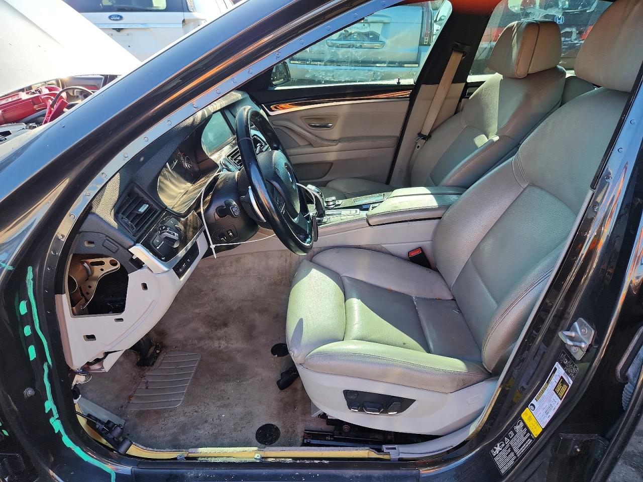2012 Bmw 535 Xi Black vin: WBAFU7C50CDU59800