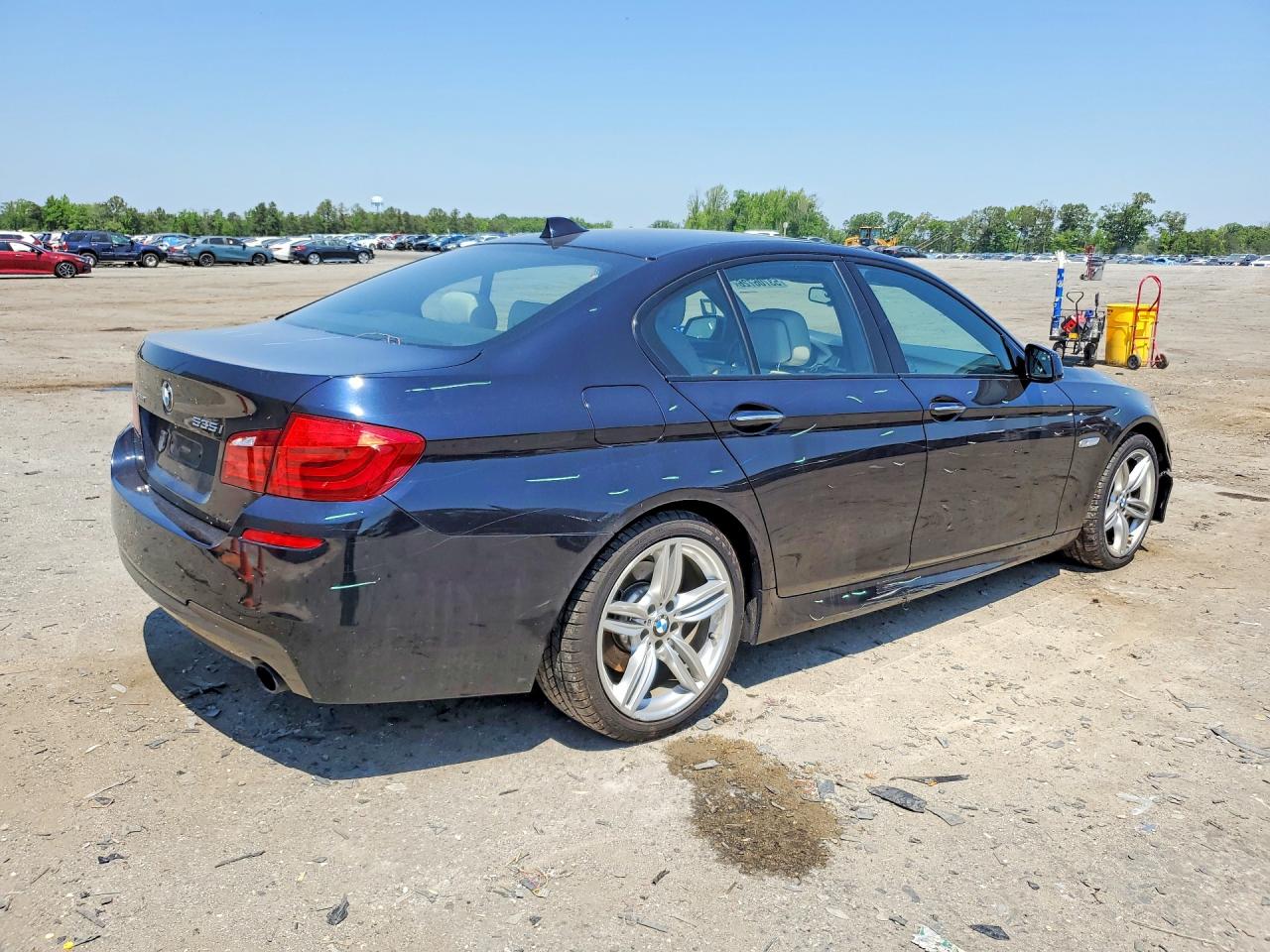 2013 Bmw 535 Xi Black vin: WBAFU7C50DDU67929