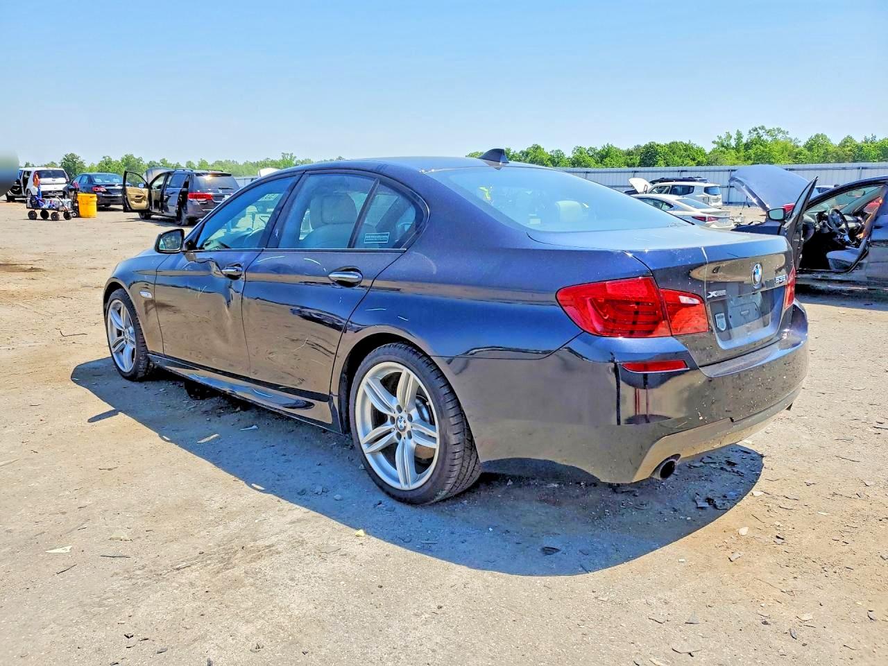 2013 Bmw 535 Xi Black vin: WBAFU7C50DDU67929