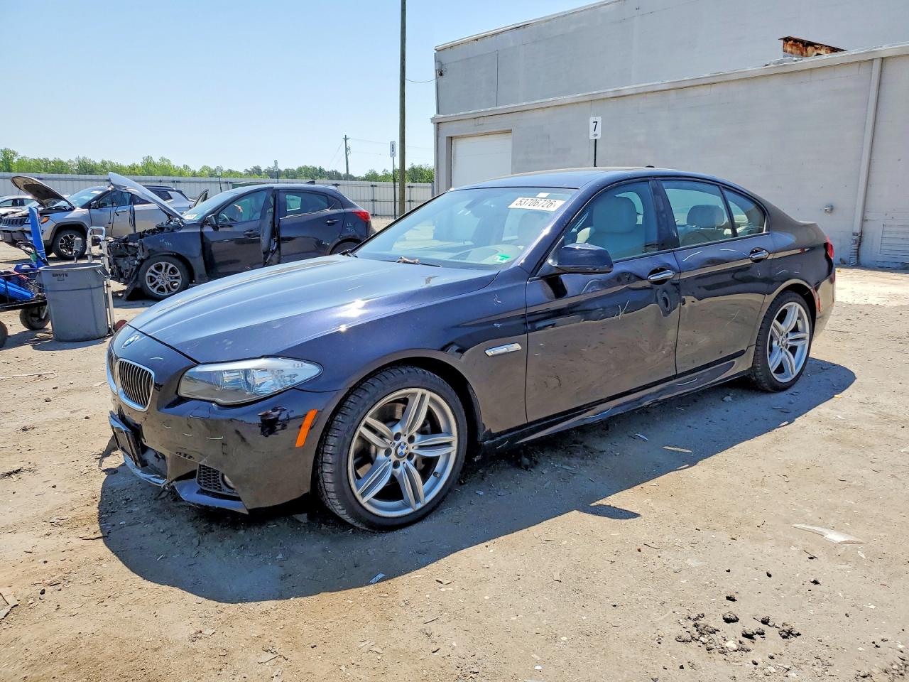 2013 Bmw 535 Xi Black vin: WBAFU7C50DDU67929