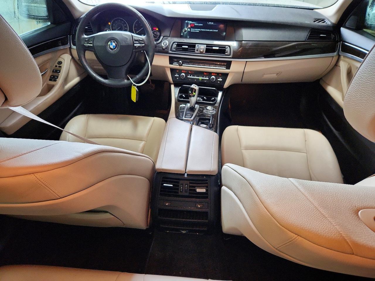 2013 Bmw 535 Xi White vin: WBAFU7C50DDU74234