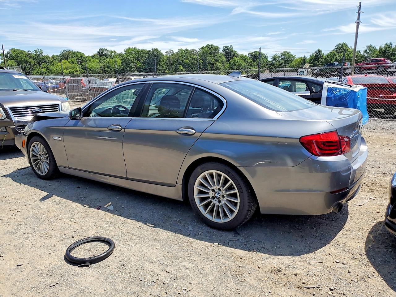 2013 Bmw 535 Xi Gray vin: WBAFU7C50DDU74847