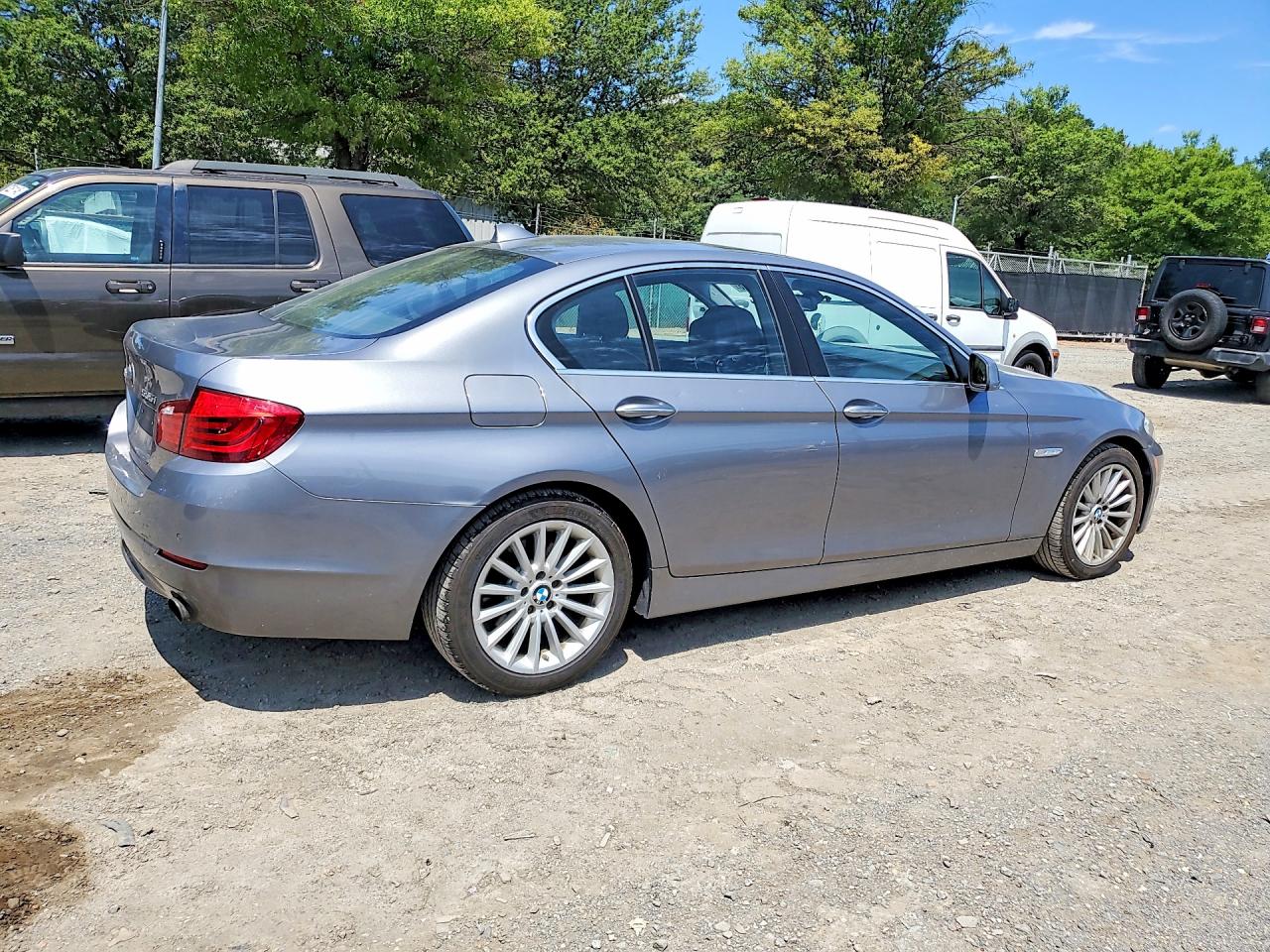 2013 Bmw 535 Xi Gray vin: WBAFU7C50DDU74847