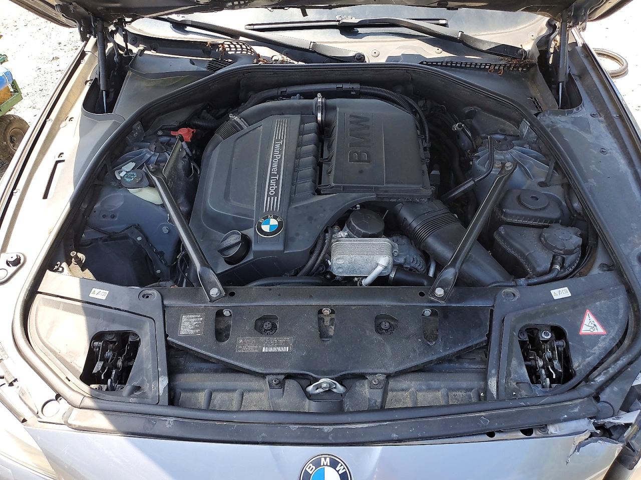 2013 Bmw 535 Xi Gray vin: WBAFU7C50DDU74847