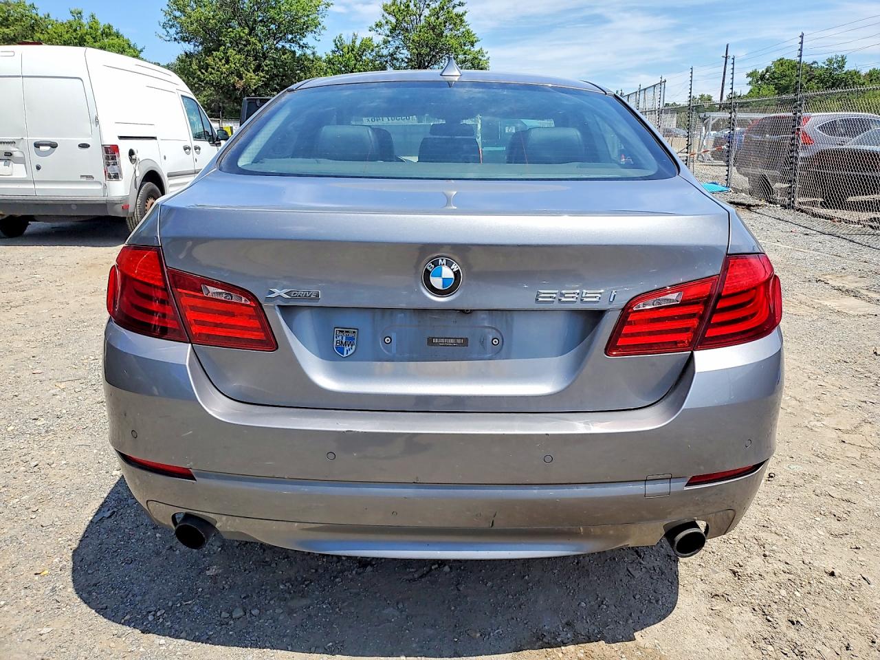 2013 Bmw 535 Xi Gray vin: WBAFU7C50DDU74847