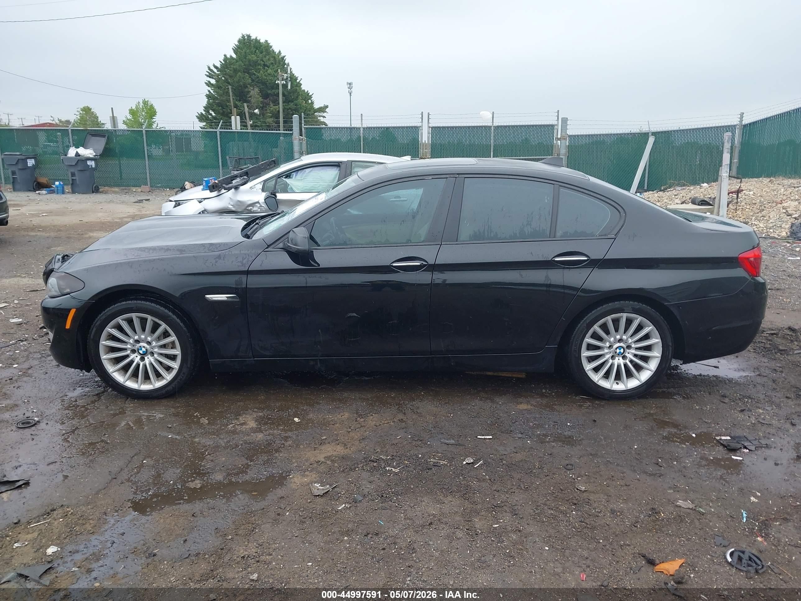 2013 Bmw 535i Xdrive Black vin: WBAFU7C50DDU75691
