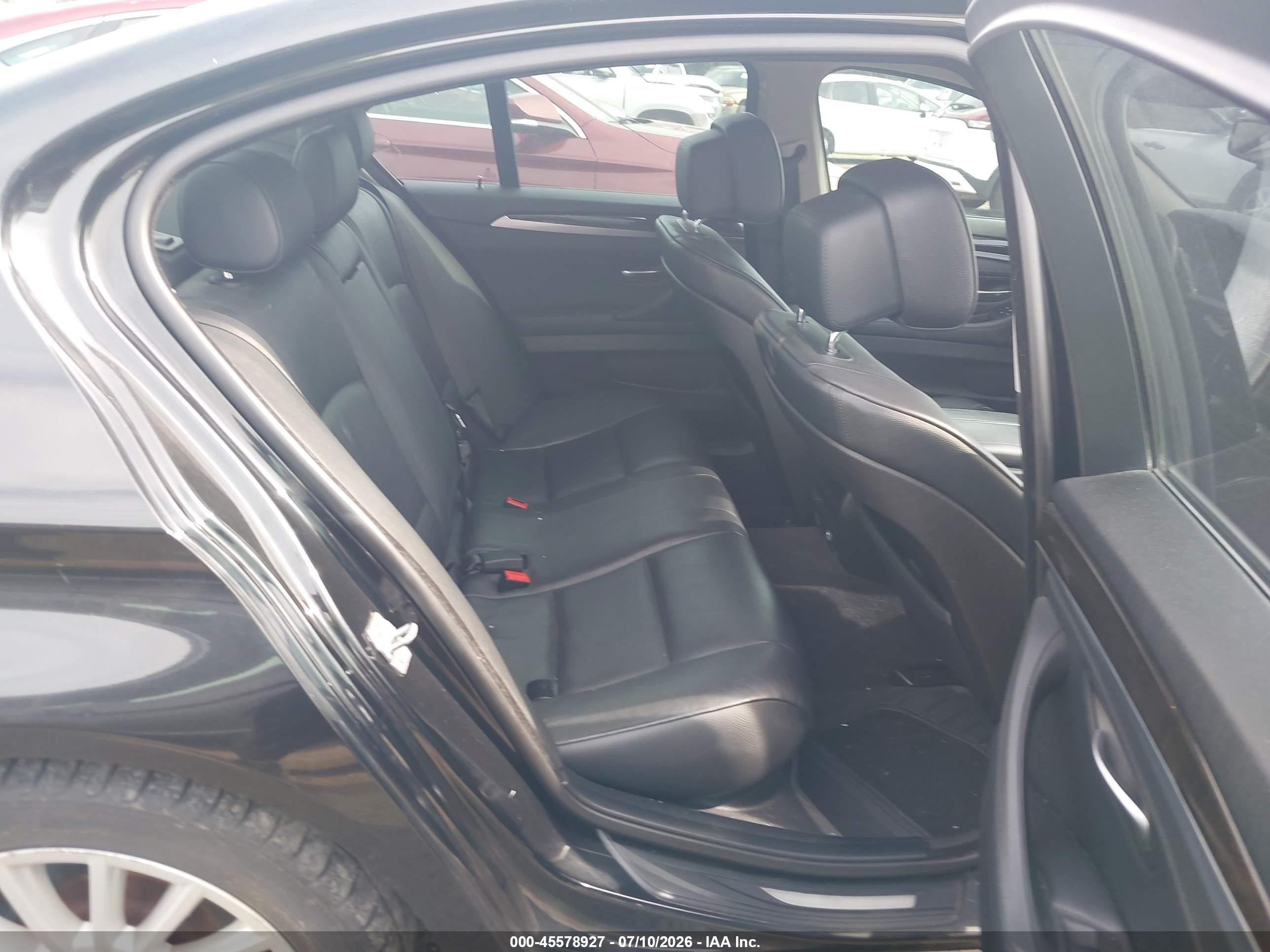 2013 Bmw 535i Xdrive Black vin: WBAFU7C50DDU76243