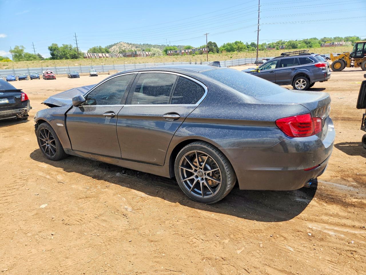 2013 Bmw 535 Xi Gray vin: WBAFU7C50DDU77585