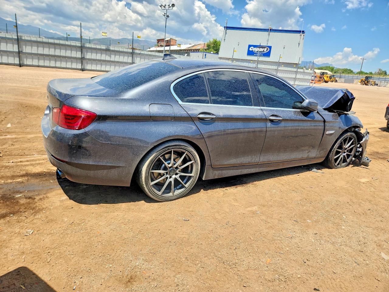 2013 Bmw 535 Xi Gray vin: WBAFU7C50DDU77585