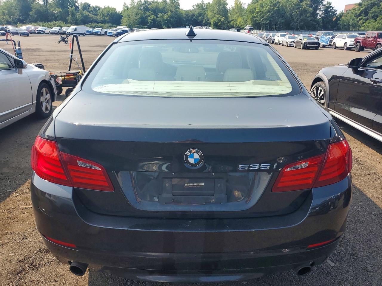 2011 Bmw 535 Xi Black vin: WBAFU7C51BC771869