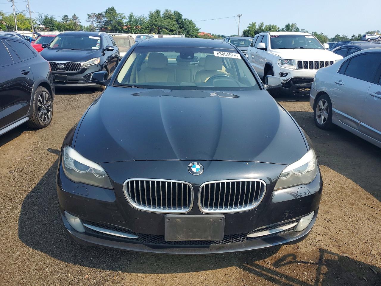 2011 Bmw 535 Xi Black vin: WBAFU7C51BC771869