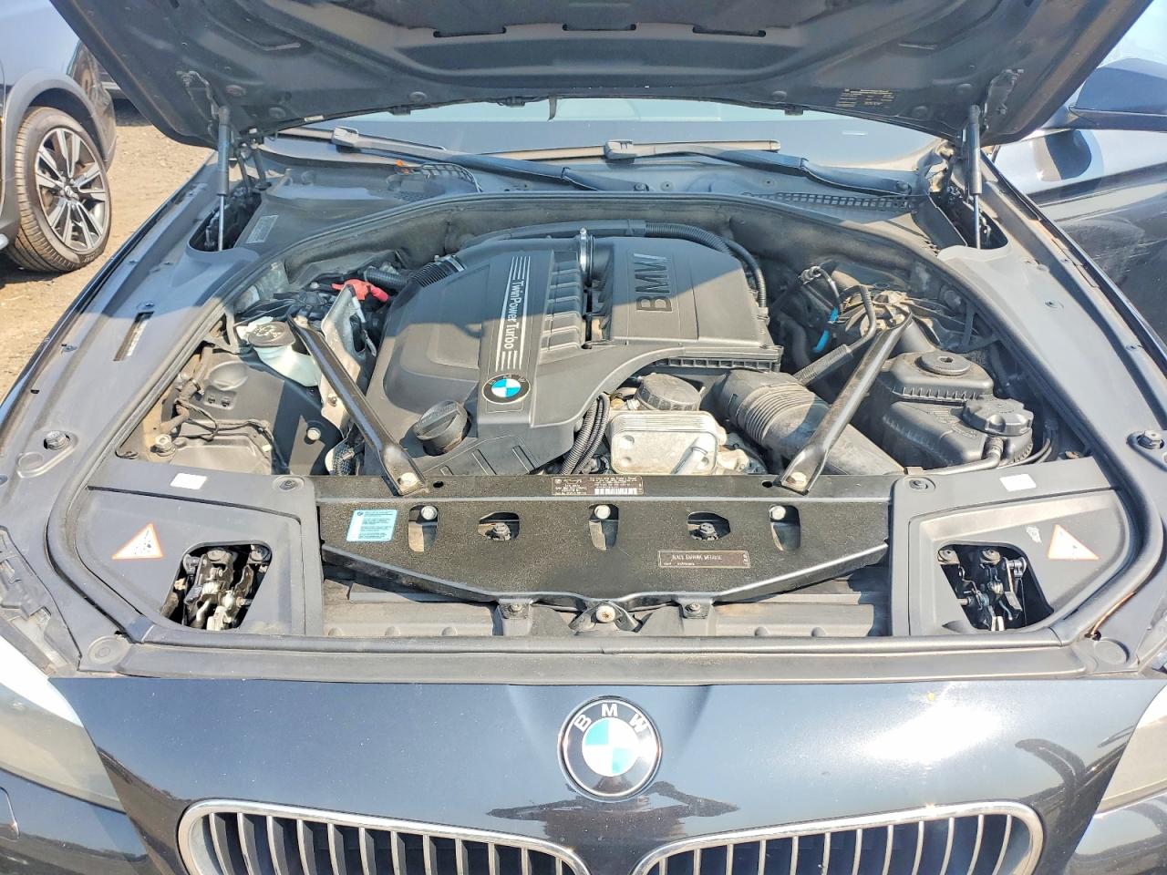 2011 Bmw 535 Xi Black vin: WBAFU7C51BC771869