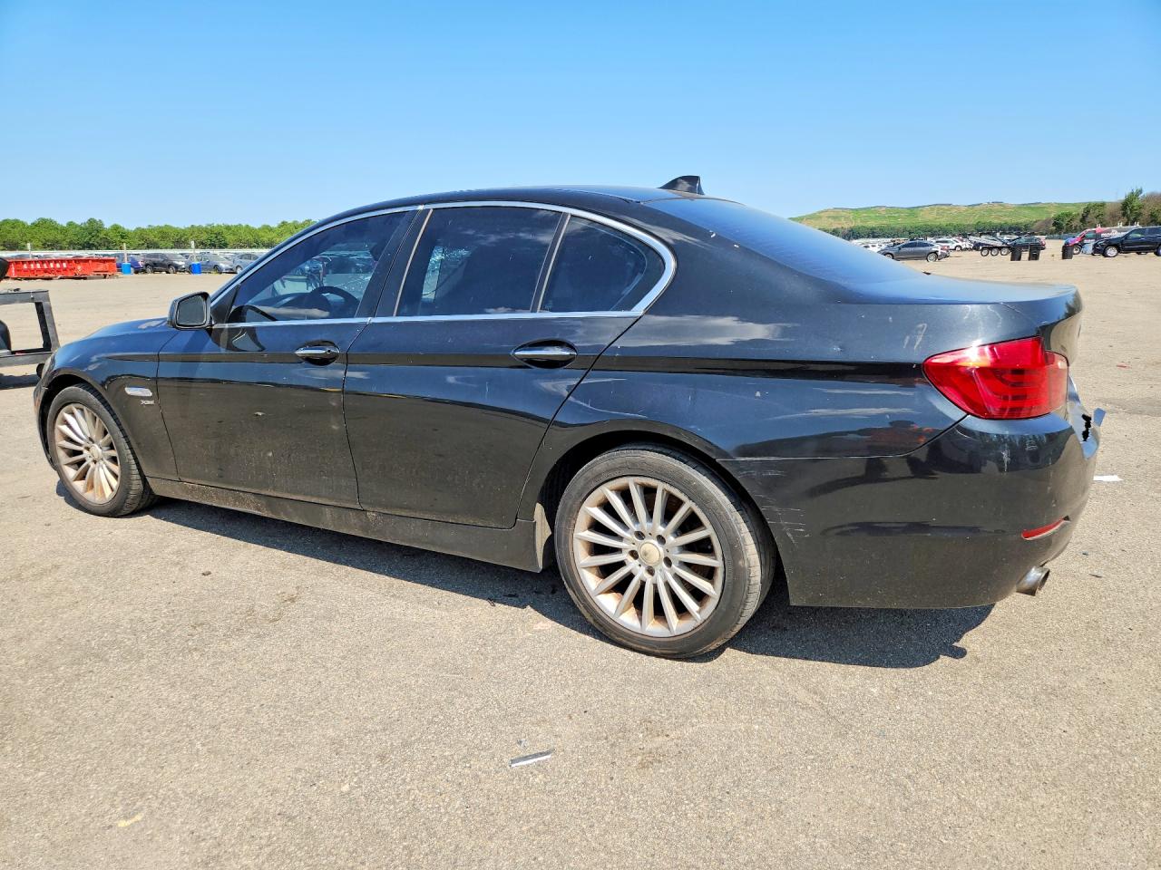 2011 Bmw 535 Xi Black vin: WBAFU7C51BC779583