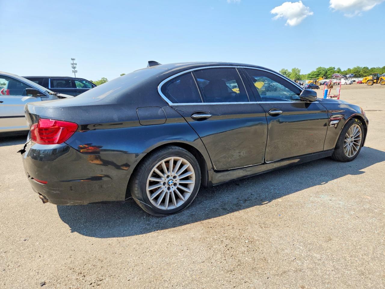 2011 Bmw 535 Xi Black vin: WBAFU7C51BC779583