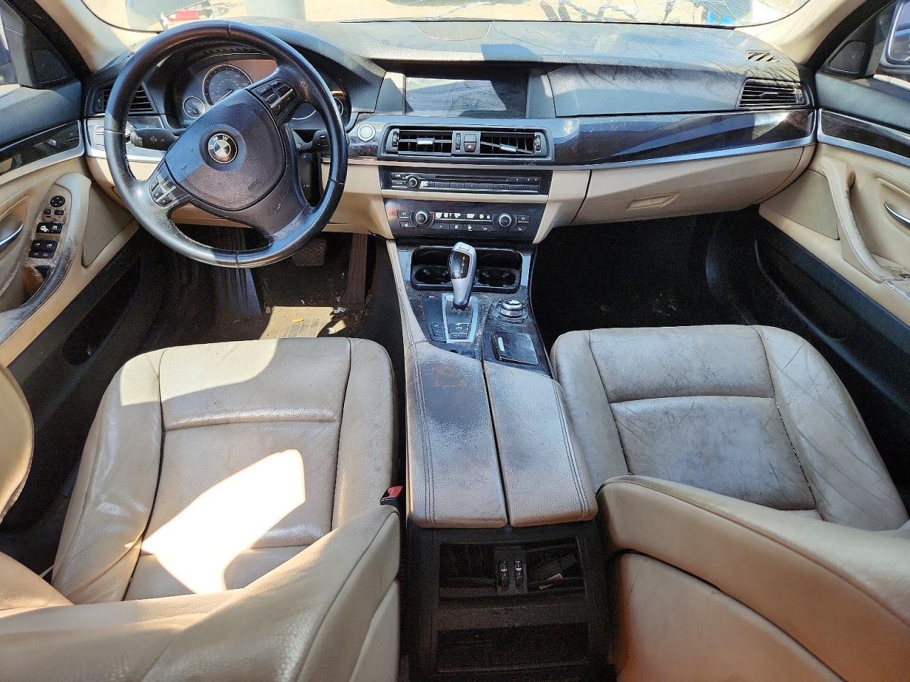 2011 Bmw 535 Xi Black vin: WBAFU7C51BC779583